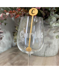 Pack: Copa + Agitador Inicial Redondo + Identificador Estrella