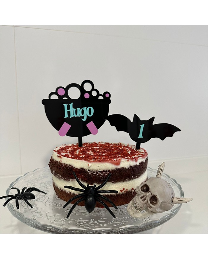 Topper Caldero con Nombre