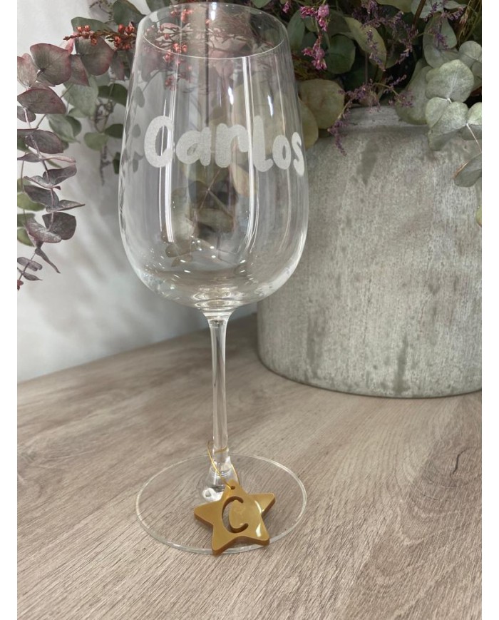 Pack Copa + Agitador Inicial Redondo + Identificador Estrella