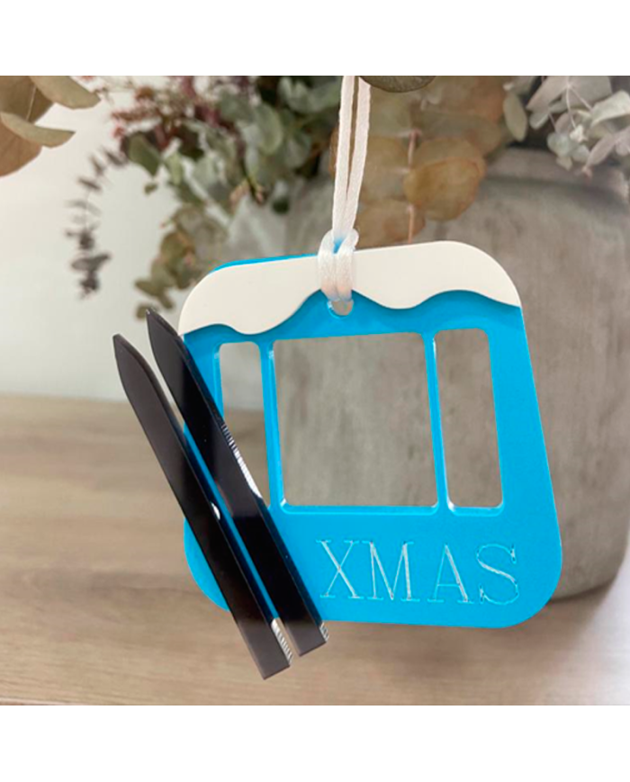 Adorno de Navidad con Forma de Telesilla