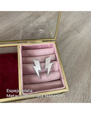 Pendientes Rayo Doble