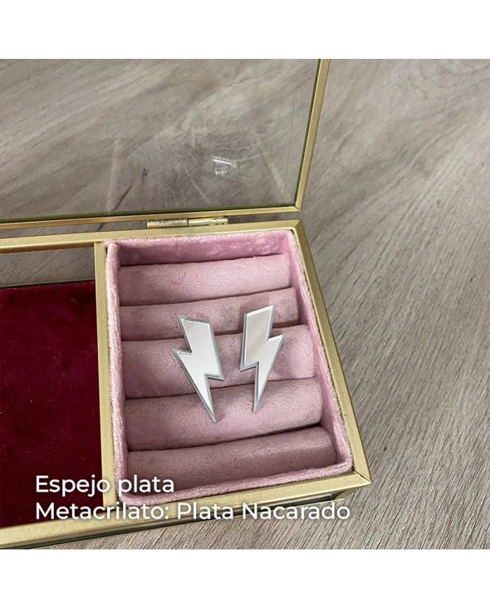 Pendientes Rayo Doble