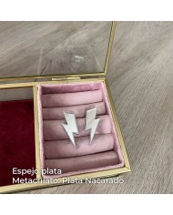 Pendientes Rayo Doble