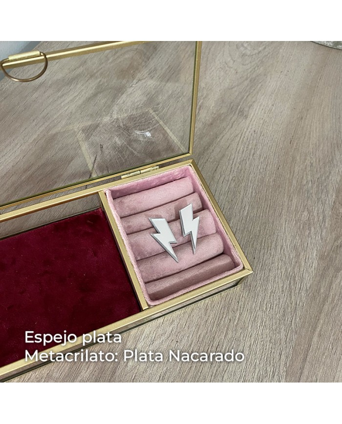 Pendientes Rayo Doble