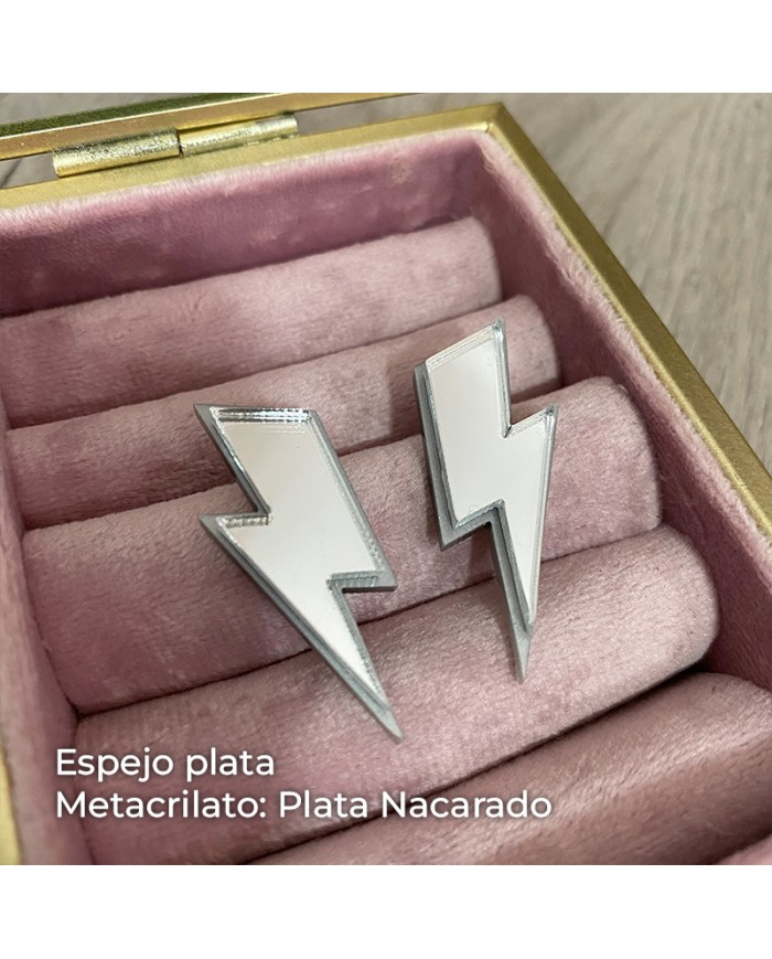 Pendientes Rayo Doble