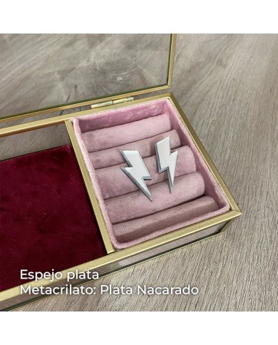 Pendientes Rayo Doble