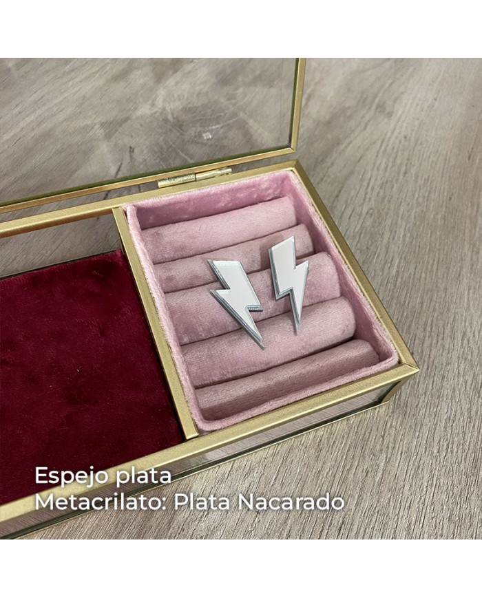 Pendientes Rayo Doble