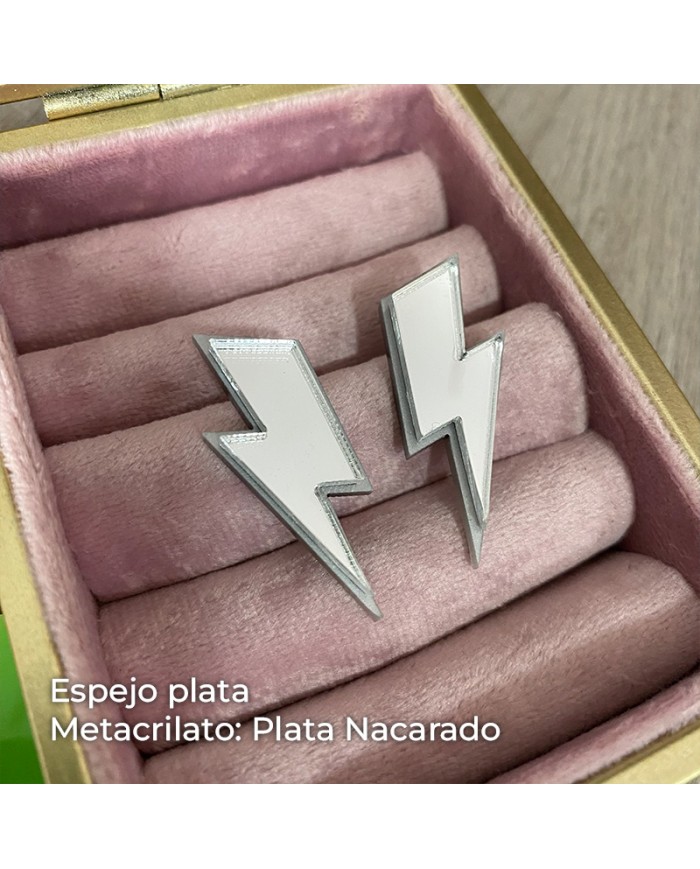 Pendientes Rayo Doble