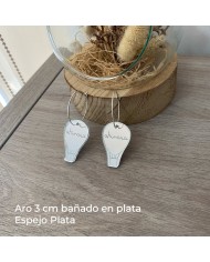 Pendientes Globo Aerostático con Nombre