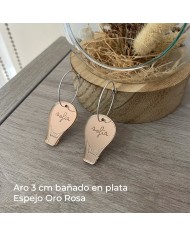 Pendientes Globo Aerostático con Nombre