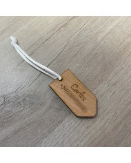 Identificador de Maleta Etiqueta con Nombre y Número de Teléfono