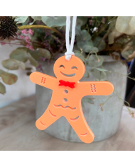 Adorno de Navidad con Forma de Muñeco de Galleta de Jengibre