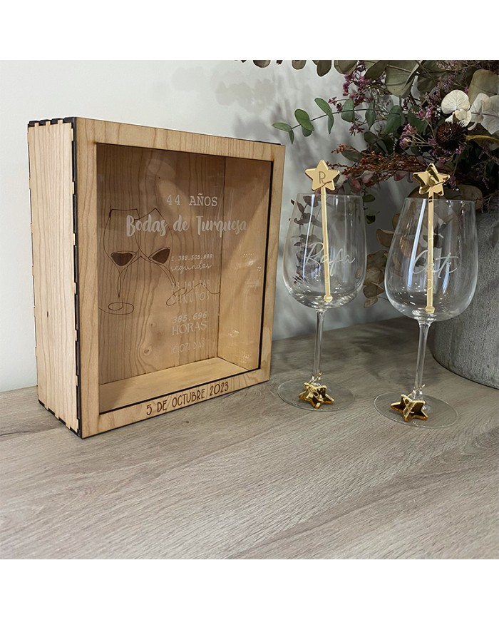 Hucha Bodas de Turquesa