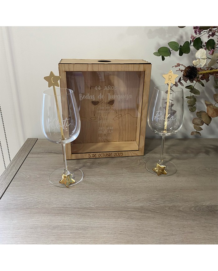 Hucha Bodas de Turquesa