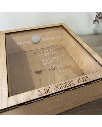 Hucha Bodas de Turquesa Hucha Bodas de Turquesa