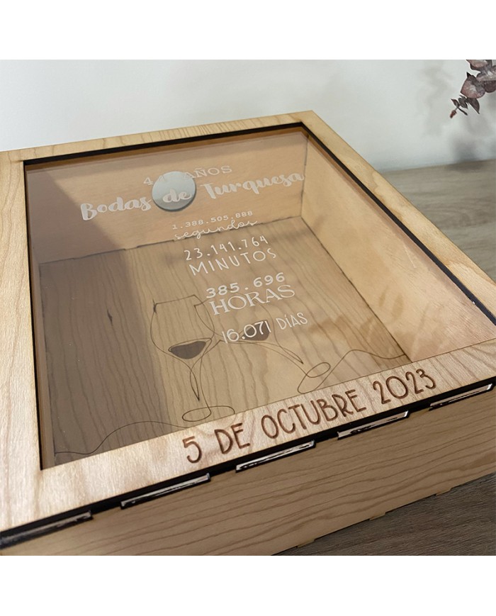 Hucha Bodas de Turquesa