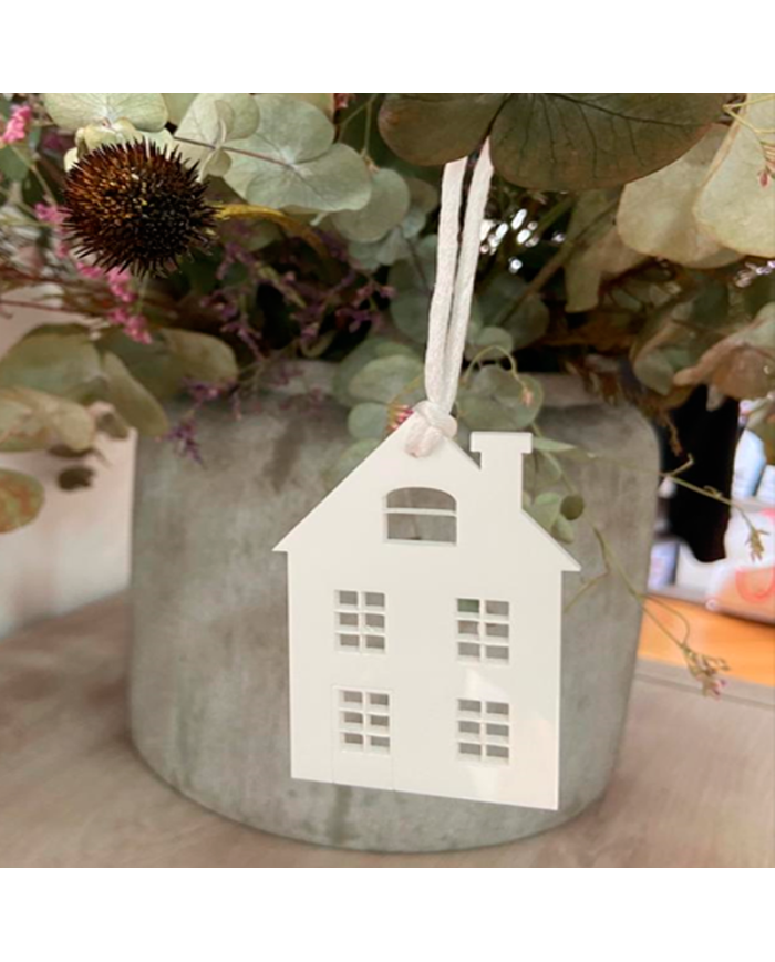 Adorno de Navidad con Forma de Casa Adorno de Navidad con Forma de Casa