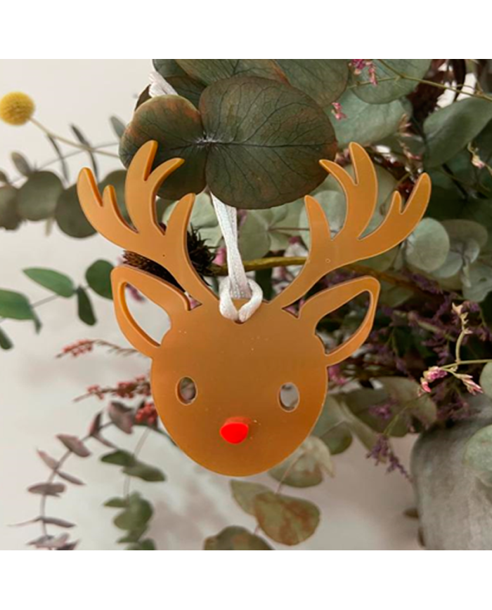 Adorno de Navidad con Forma de Reno