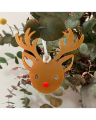 Adorno de Navidad con Forma de Reno