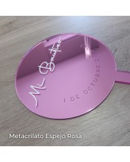 Topper Mi Bautizo con Fecha