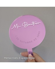 Topper Mi Bautizo con Fecha