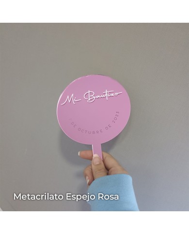 Topper Mi Bautizo con Fecha