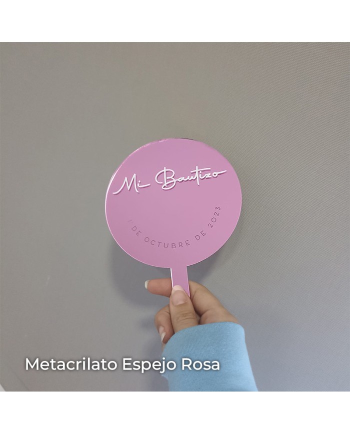 Topper Mi Bautizo con Fecha