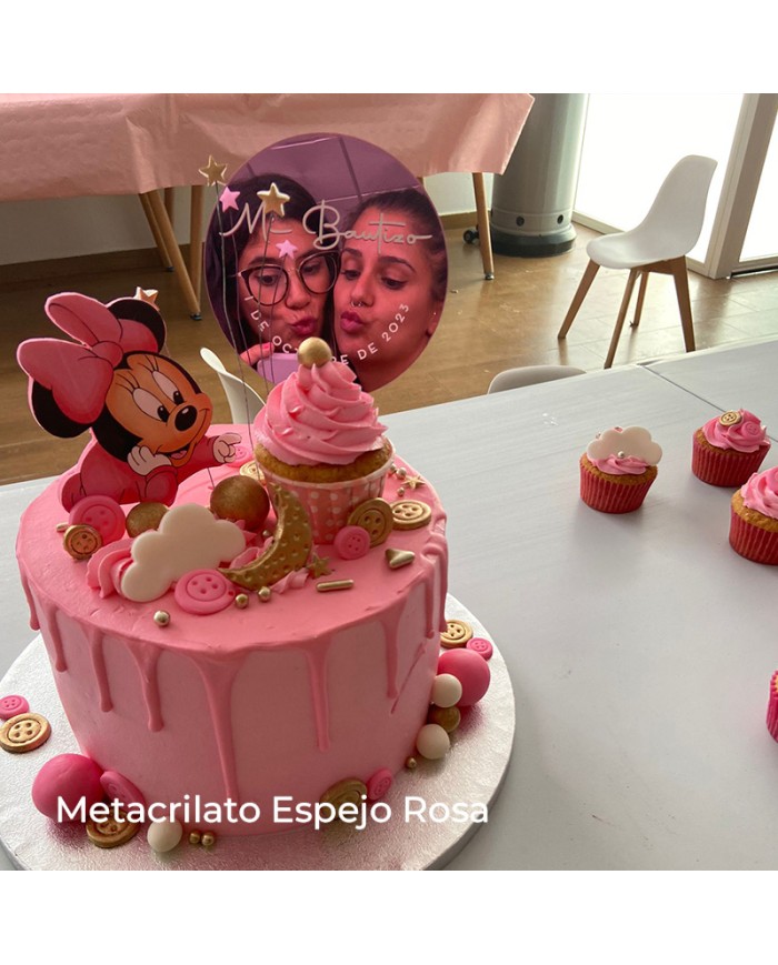 Topper Mi Bautizo con Fecha