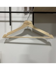 Percha Personalizada con Nombre y Fecha de Boda Grabados