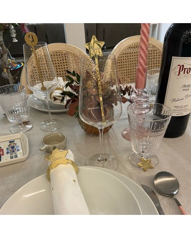 Agitador Estrella con Nombre Grabado