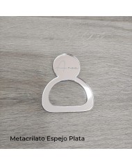 Servilletero Círculo con Nombre Grabado