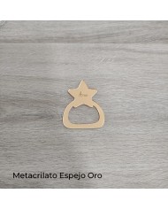 Servilletero Círculo con Nombre Grabado