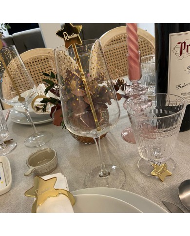 Servilletero Estrella con Nombre Grabado