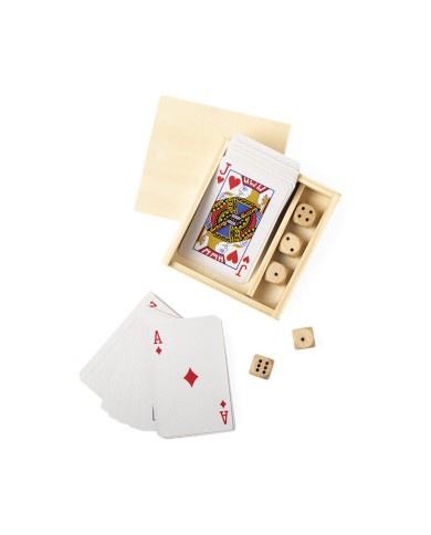 Set de Juegos con Cartas y Dados Set de Juegos con Cartas y Dados