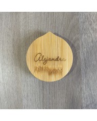 Espejo Personalizado con Tapa Grabada