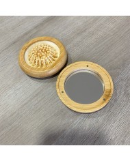 Cepillo con Espejo 2 en 1 con Nombre Grabado e Imán