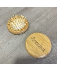 Set Cepillo y Espejo con Nombre Grabado