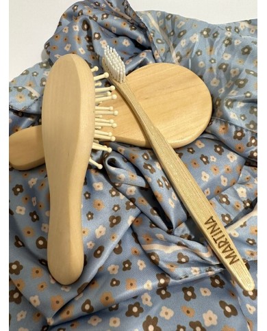 Cepillo de Dientes de Madera Personalizado con Nombre Grabado Cepillo de Dientes de Madera Personalizado con Nombre Grabado