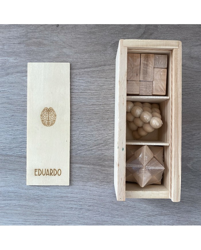 Set de 3 Juegos de Ingenio y Habilidad