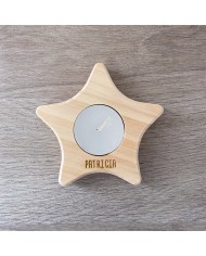 Vela en Forma de Árbol de Navidad