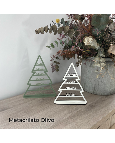 Árbol de Navidad de Nombres "Abeto"