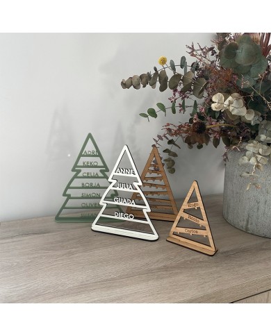 Árbol de Navidad de Nombres "Abeto"