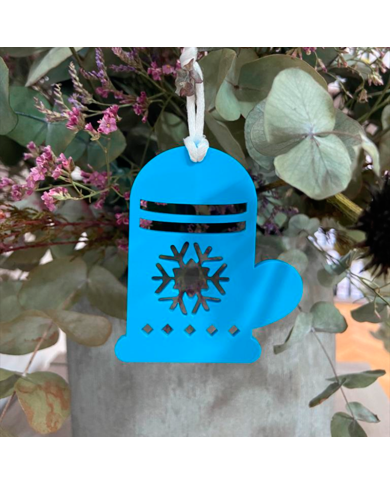Adorno de Navidad con Forma de Guante de Nieve Adorno de Navidad con Forma de Guante de Nieve