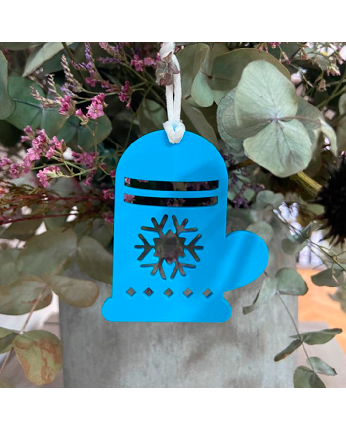 Adorno de Navidad con Forma de Guante de Nieve