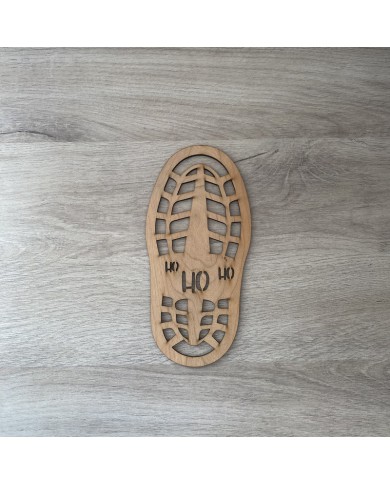 Plantilla de Zapato para Decoración de Huellas de Papá Noel Plantilla de Zapato para Decoración de Huellas de Papá Noel