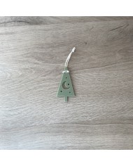 Bola de Navidad Caballito Balancín en Metacrilato con Nombre en Vinilo Bola de Navidad Caballito Balancín en Metacrilato con Nombre en Vinilo