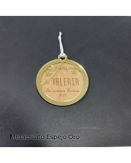 Bola de Navidad "Mi primera Navidad" con Nombre y Paisaje Navideño