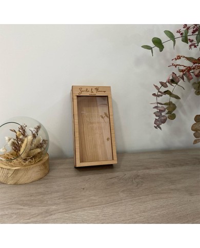 Hucha personalizada para Ritual de la Arena en Bodas "Aquí empieza nuestro viaje"