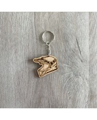 Topper Motocross con Nombre Troquelado