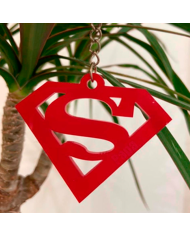 Llavero Super Papa de Metacrilato o Madera